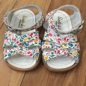 baby girl saltwater sandals